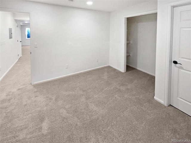 4735 S Cathay Ct, Aurora, CO 80015 - unfurnished bedroom with carpet, recessed lighting, and a closet