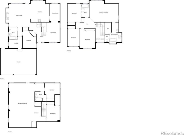 4735 S Cathay Ct, Aurora, CO 80015 - view of floor plan / room layout