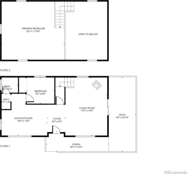584 Old Squaw Rd, Como, CO 80432 - property floor plan