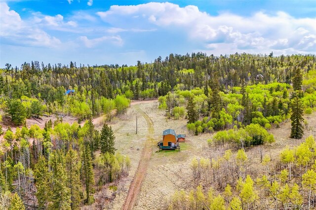 584 Old Squaw Rd, Como, CO 80432 - drone / aerial view of a heavily wooded area