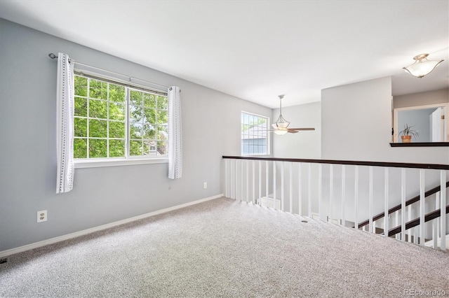 5721 S Jellison St, Littleton, CO 80123 - carpeted empty room with a ceiling fan and baseboards