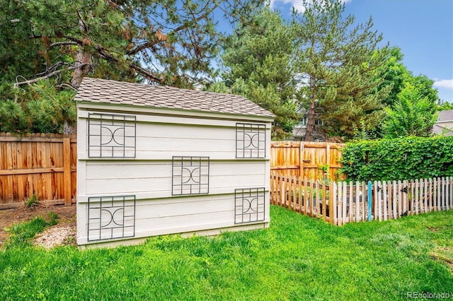 5721 S Jellison St, Littleton, CO 80123 - view of outbuilding with a fenced backyard
