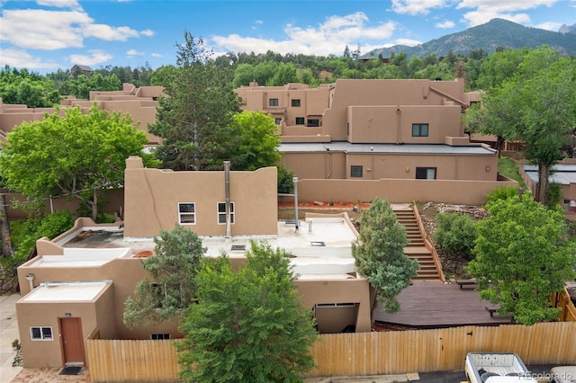 13 Crystal Park Rd, Manitou Springs, CO 80829 - aerial view of residential area featuring a mountainous background