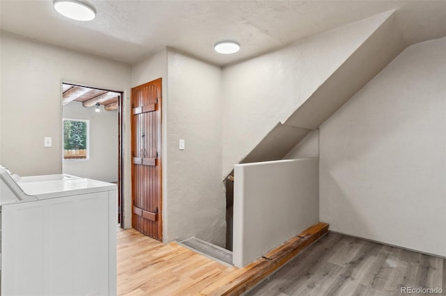 13 Crystal Park Rd, Manitou Springs, CO 80829 - laundry room with washer / dryer and light wood finished floors