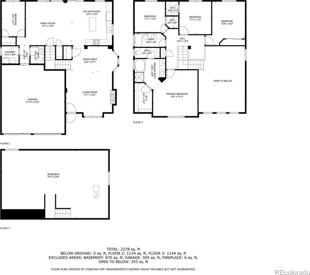 16478 Marion St, Thornton, CO 80602 - view of property floor plan