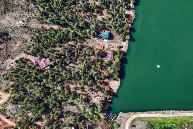 14694 Crooked Trail Rd, Woodland Park, CO 80863 - aerial view