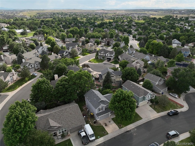 12585 S Beaver Creek Way, Parker, CO 80134 - aerial view of property's location featuring nearby suburban area