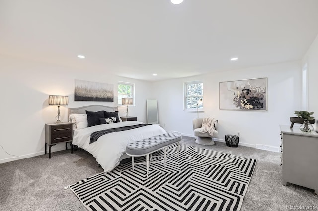 3374 S Niagara Way, Denver, CO 80224 - bedroom featuring carpet flooring and recessed lighting