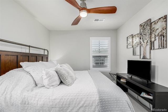 8358 Howell St Unit B, Arvada, CO 80005 - carpeted bedroom featuring ceiling fan