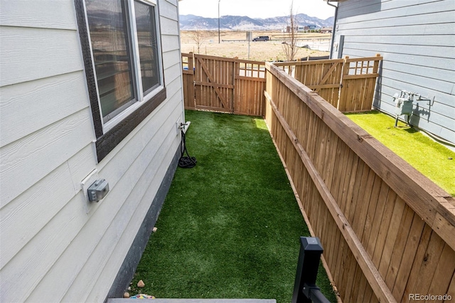8358 Howell St Unit B, Arvada, CO 80005 - view of yard with a mountain view