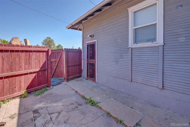 5723 Zephyr St, Arvada, CO 80002 - view of patio / terrace featuring a gate