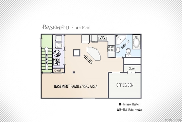 5723 Zephyr St, Arvada, CO 80002 - floor plan / room layout