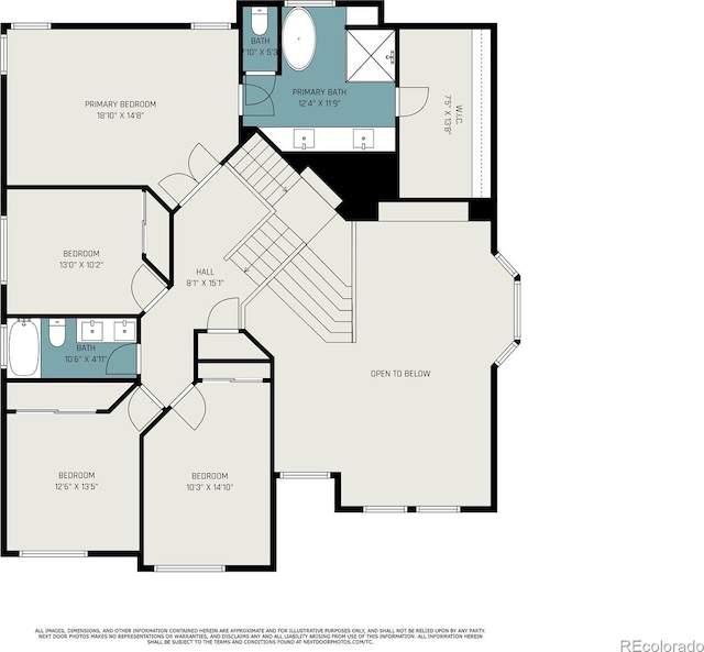6039 S Ukraine Cir, Aurora, CO 80015 - home floor plan