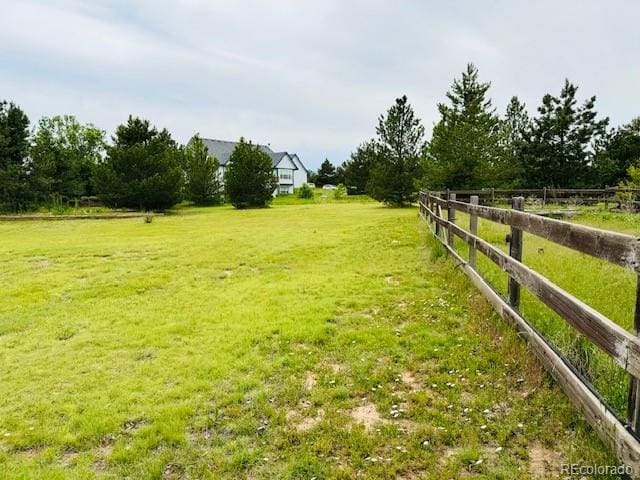 935 Green Gables Cir, Bennett, CO 80102 - view of yard featuring a rural view