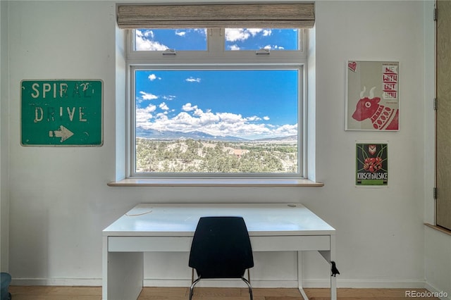 6644 County Road 110, Salida, CO 81201 - office with wood finished floors