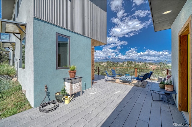 6644 County Road 110, Salida, CO 81201 - view of deck