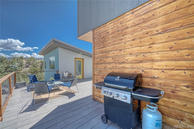 6644 County Road 110, Salida, CO 81201 - view of wooden deck