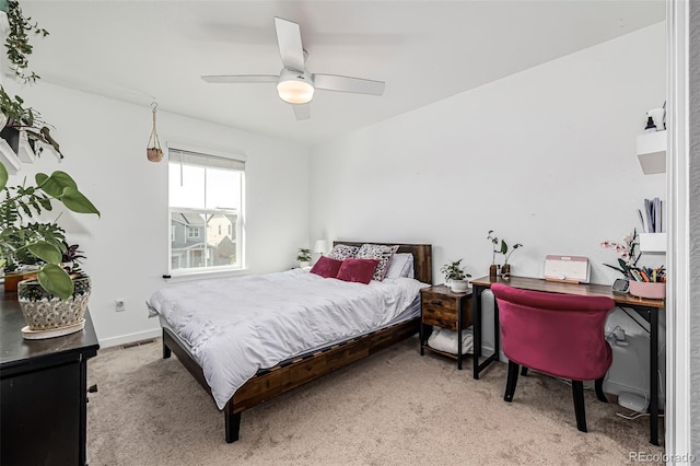 723 176th Ave, Broomfield, CO 80023 - bedroom with light colored carpet and a ceiling fan
