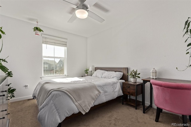 723 176th Ave, Broomfield, CO 80023 - bedroom featuring carpet, baseboards, and a ceiling fan