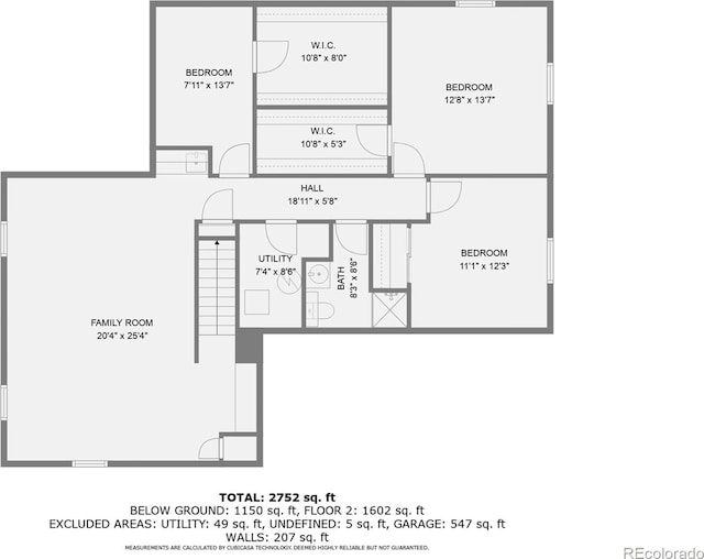 3245 S Kendall St, Denver, CO 80227 - view of room layout