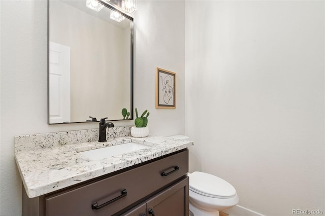 2037 River W Dr, Windsor, CO 80550 - bathroom featuring vanity and toilet