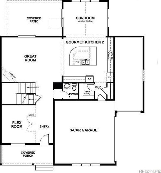 3819 Emerald Shore Cir, Loveland, CO 80538 - view of room layout
