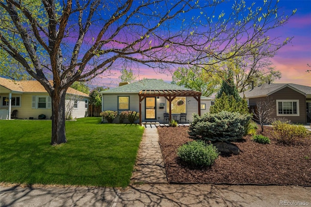 2252 Lamar St, Edgewater, CO 80214 - view of front of property featuring a front yard and a gazebo