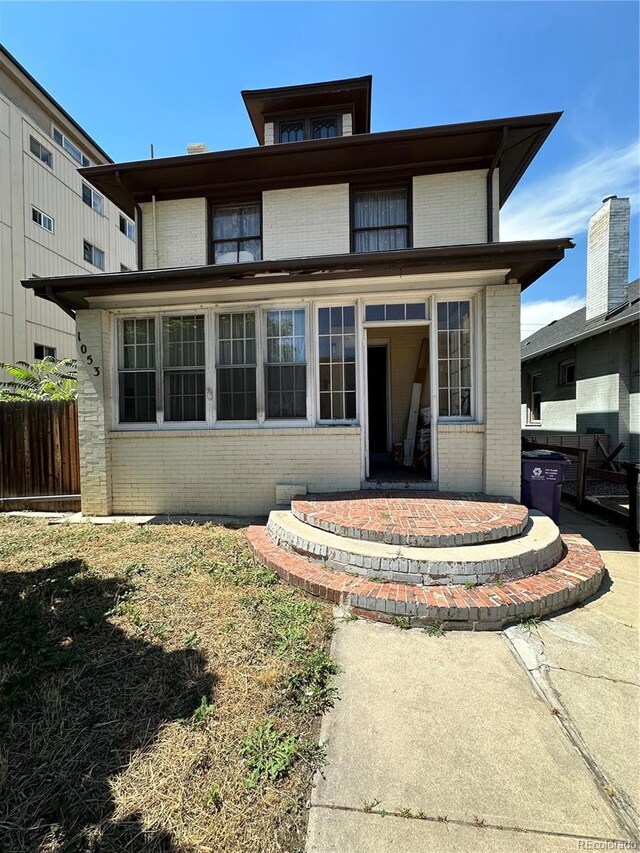 back of house featuring a patio