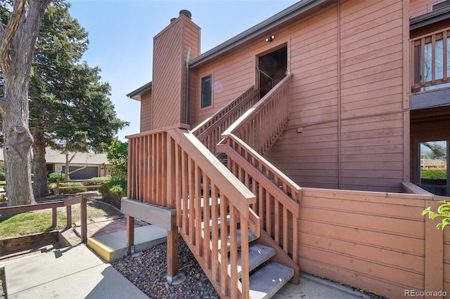 540 S Forest St Unit 3-204, Denver, CO 80246 - wooden deck featuring stairs