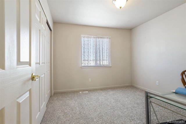 17950 Cumbres Rd, Peyton, CO 80831 - unfurnished bedroom with carpet flooring, a closet, and baseboards