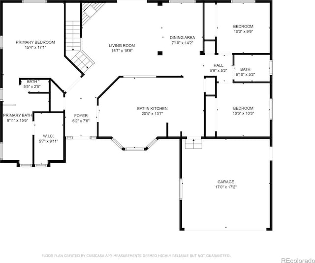 17950 Cumbres Rd, Peyton, CO 80831 - room layout