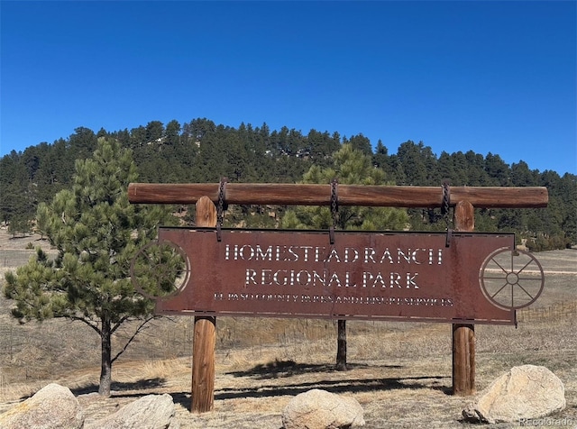 17950 Cumbres Rd, Peyton, CO 80831 - exterior view of a forest view