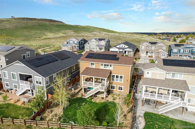 6173 Eldora St, Golden, CO 80403 - aerial view of residential area with a mountainous background