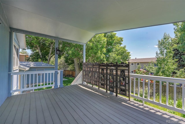 8160 W 81st Pl, Arvada, CO 80005 - view of wooden terrace