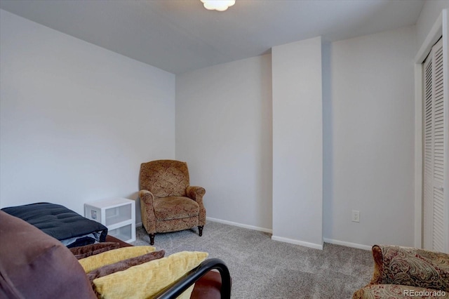 1769 S Lee St Unit B, Lakewood, CO 80232 - living area featuring carpet flooring and baseboards