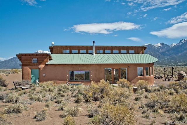 view of property with a mountain view