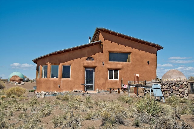 view of rear view of house