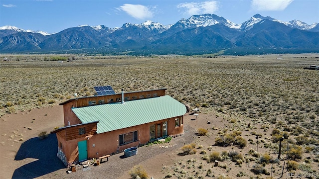 view of mountain feature