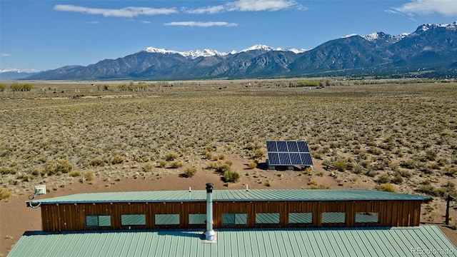 view of mountain feature