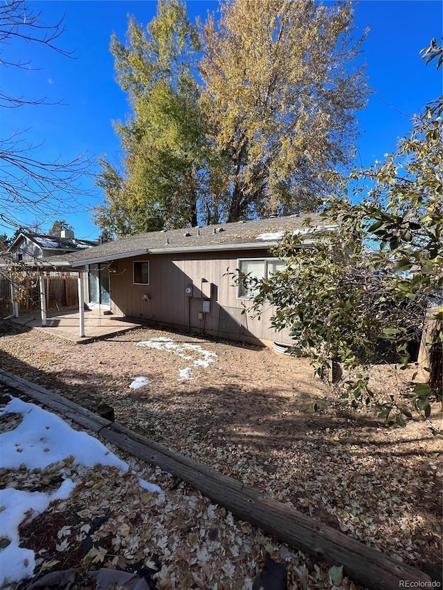 3658 S Norfolk Way, Aurora, CO 80013 - view of home's exterior featuring a patio
