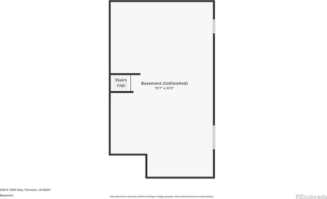 2552 E 126th Way, Thornton, CO 80241 - floor plan / room layout