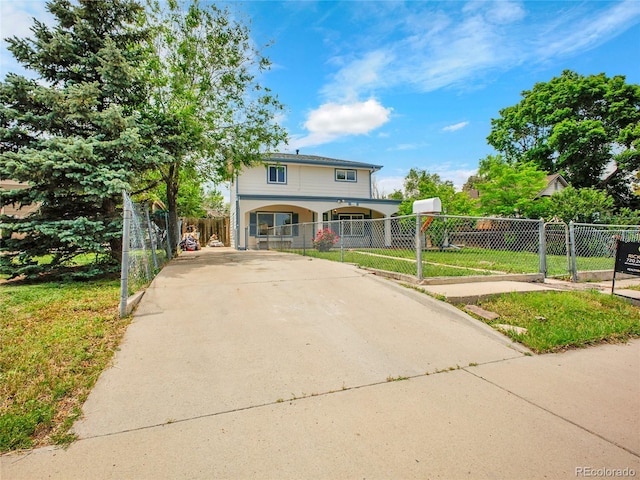 6671 Grove St, Denver, CO 80221 - traditional-style home featuring concrete driveway