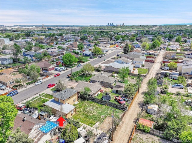 6671 Grove St, Denver, CO 80221 - aerial view of residential area