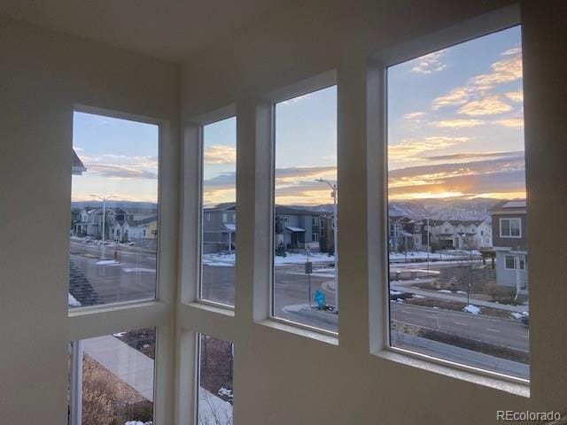 room details featuring a residential view