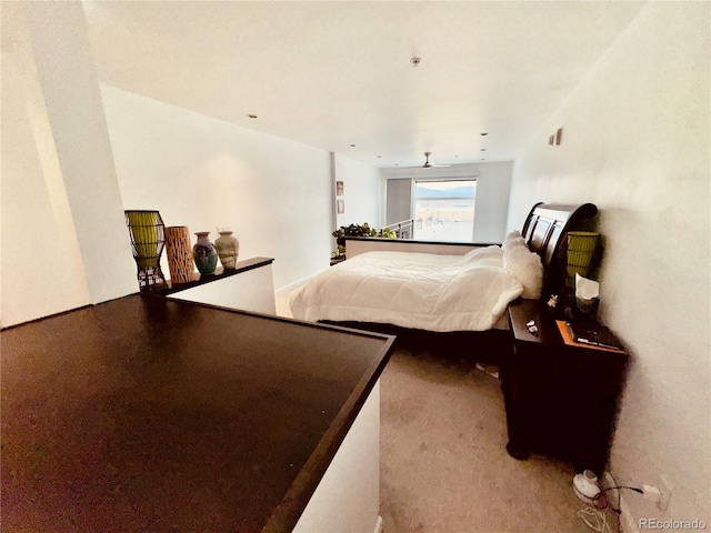 bedroom featuring carpet floors