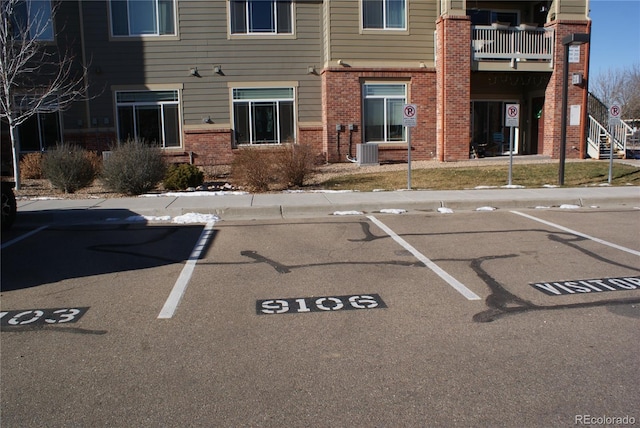 exterior space with central AC unit