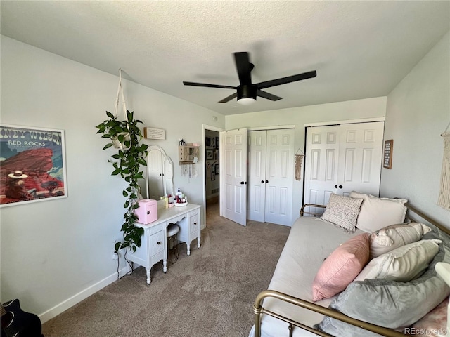 4178 E 94th Pl, Thornton, CO 80229 - carpeted living room with a ceiling fan and baseboards