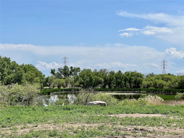 4178 E 94th Pl, Thornton, CO 80229 - view of yard with a water view