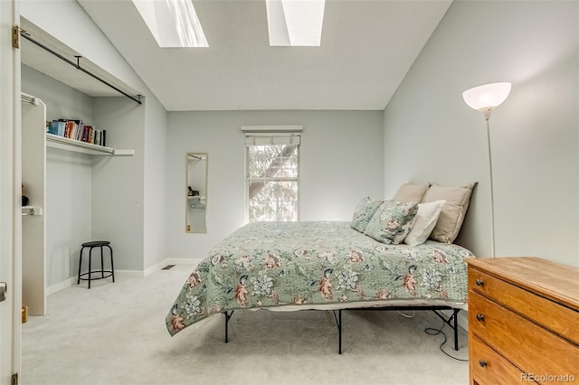 1068 Milo Cir Unit A, Lafayette, CO 80026 - bedroom featuring a skylight and carpet
