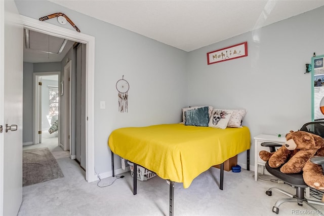 1068 Milo Cir Unit A, Lafayette, CO 80026 - carpeted bedroom with attic access and baseboards